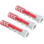 Fischer DUOPOWER 5 x 25 LD kołek rozporowy Okrągły Plastik 100 szt. - 4