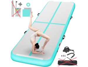 FBSPORT Mata gimnastyczna z pompką 5 w 1
