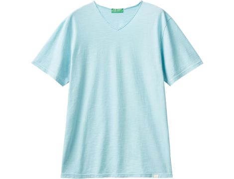 T-shirt Jasny turkus S - 2