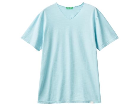 T-shirt Jasny turkus S