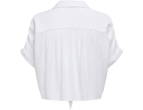 T-shirt damski, biały, XS, biały, XS - 3