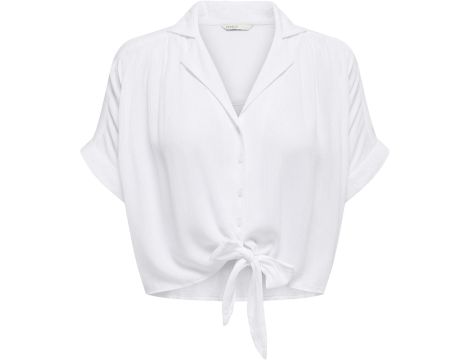 T-shirt damski, biały, XS, biały, XS - 2