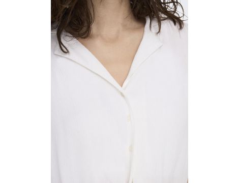 T-shirt damski, biały, XS, biały, XS - 8