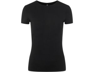 T-Shirt damski rozmiar XL Irene 17082526 Czarny Slim Fit Pieces - image 2