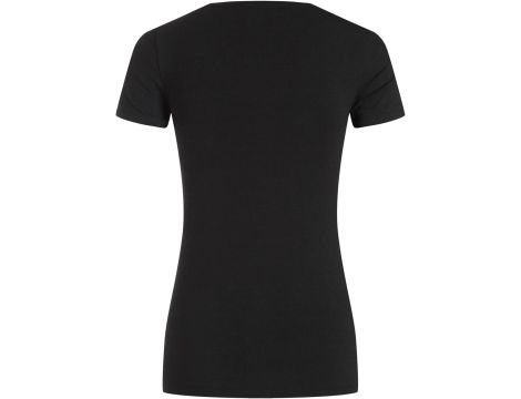 T-Shirt damski rozmiar XL Irene 17082526 Czarny Slim Fit Pieces - 3