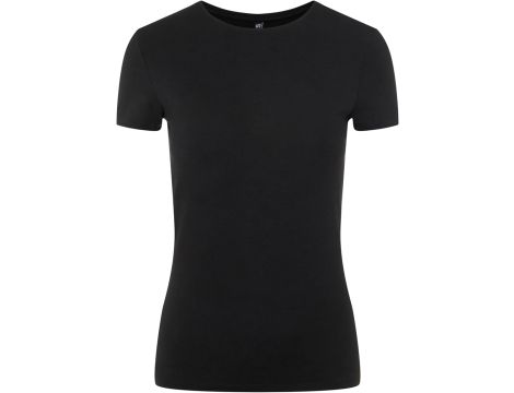 T-Shirt damski rozmiar XL Irene 17082526 Czarny Slim Fit Pieces - 2