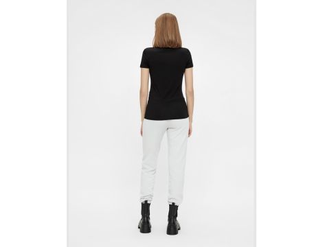 T-Shirt damski rozmiar XL Irene 17082526 Czarny Slim Fit Pieces - 4