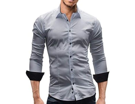 Koszula męska slim fit, rozmiar S - 3