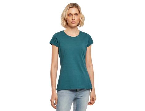 Koszulka Damska basic L morski