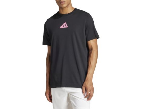 Koszulka Męska Aeroready Tennis Play Graphic Tee M Czarny adidas - 3