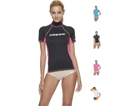Koszulka pływacka Cressi czarny M - 2