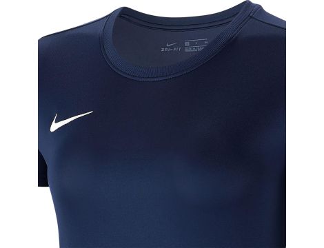 Koszulka T-shirt  Granatowy/Biały S - 4