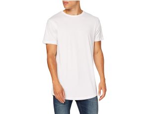 KOSZULKA T-SHIRT Z BAWEŁNY BAWEŁNIANA BIAŁA GŁADKA XXL - image 2