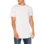 KOSZULKA T-SHIRT Z BAWEŁNY BAWEŁNIANA BIAŁA GŁADKA XXL - 2