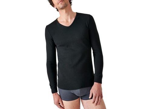 Koszulka termiczna męska rozmiar 2XL czarna