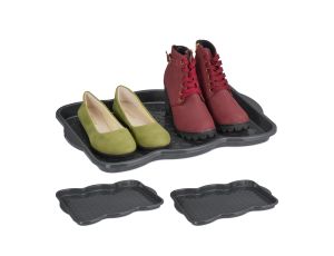 Zestaw 3 sztuk - tacka ociekowa na buty