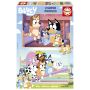 Educa Puzzle 2 x 25 el. Blue (drewniane) - 3