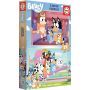 Educa Puzzle 2 x 25 el. Blue (drewniane) - 5