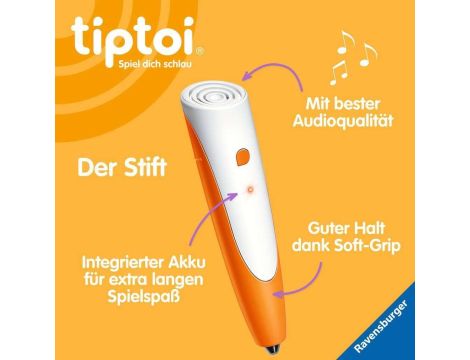 Zestaw startowy Ravensburger tiptoi 00112 pióro i książka z obrazkami - 3