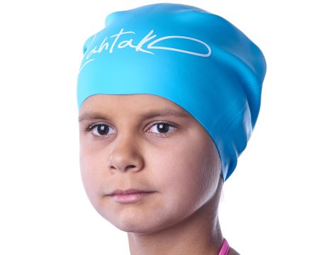 Czepek pływacki dla dzieci Silikon Lahtak niebieski