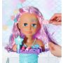 BABY born Sister Styling Mermaid Head Bath doll Wielobarwny - 5