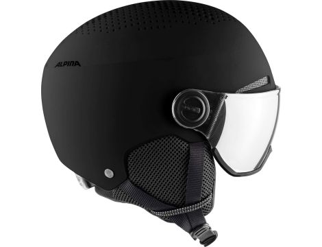 Kask narciarski Alpina Arber Visor Q-LITE 54-58 czarny mat - 4