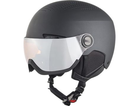 Kask narciarski Alpina Arber Visor Q-LITE 54-58 czarny mat - 2