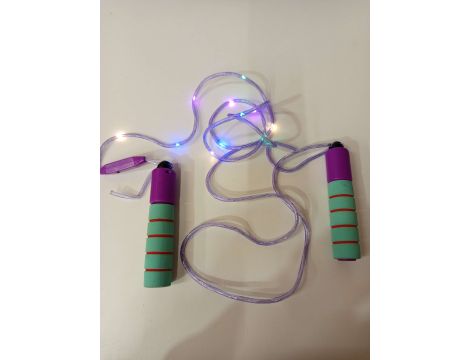 Skakanka regulowana z diodami LED - 3