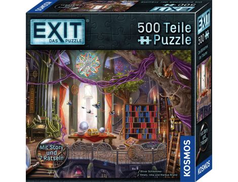 Puzzle 500 EXIT Das Puzzle, Die Bibliothek der Träume