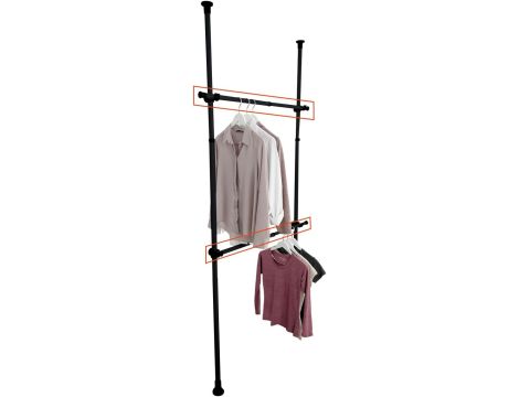 Wenko HERKULES 3 x 120 x 3 cm czarny - 3