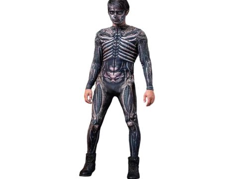 Kostium szkieletowy dla kobiet i mężczyzn na Halloween - 2