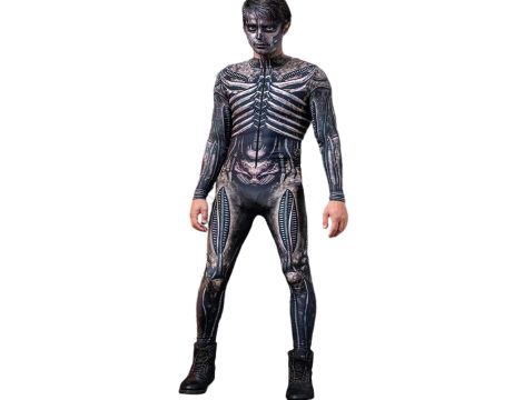 Kostium szkieletowy dla kobiet i mężczyzn na Halloween
