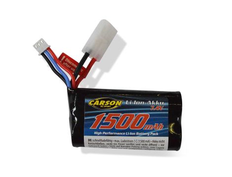 Carson Zamiennik baterii litowo-jonowej FE 74 V 1500 mAh akumulator zamienny