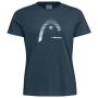 HEAD T-shirt Kobiety Club Lara T-shirt W (1 w zestawie) M grantowy - 2