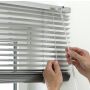 Poziome żaluzje 115 cm x 175 cm aluminium - 5