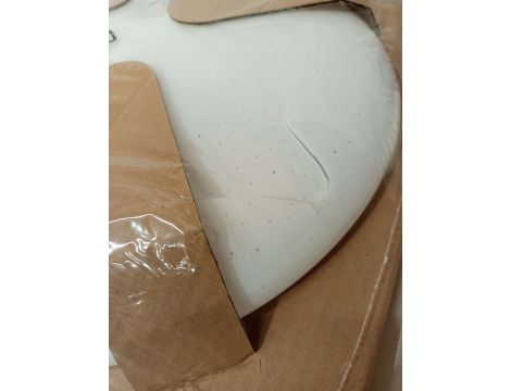 Plafon okrągły Briloner 38,9 x 38,9 cm biały - 3