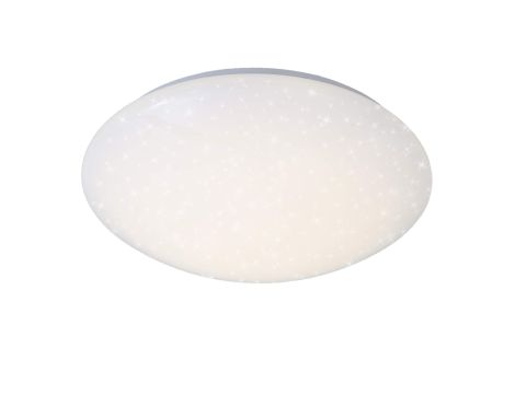 Plafon okrągły Briloner 38,9 x 38,9 cm biały