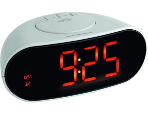 Zegar budzik Dostmann biały 17cm - image 2