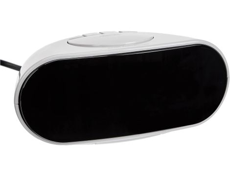 Zegar budzik Dostmann biały 17cm - 5