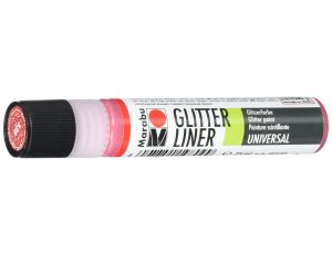 Farba Brokatowa błyszcząca Rubin 25ml Marabu Glitter-Liner