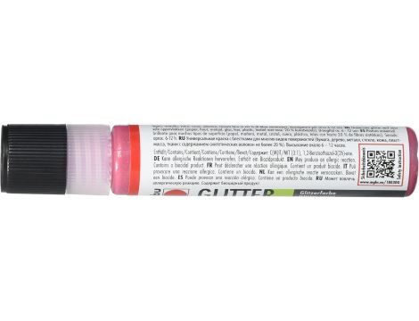 Farba Brokatowa błyszcząca Rubin 25ml Marabu Glitter-Liner - 3