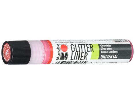 Farba Brokatowa błyszcząca Rubin 25ml Marabu Glitter-Liner