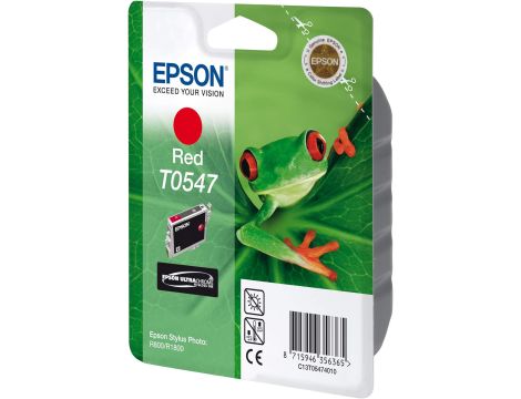 Tusz do drukarek EPSON  Red T0547 czerwony - 3