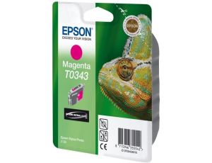 Tusz do drukarki Magenta T0343 różowy EPSON - image 2