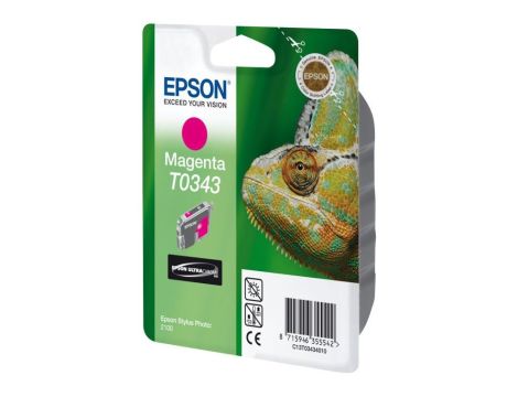 Tusz do drukarki Magenta T0343 różowy EPSON
