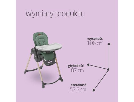 Krzesełko do karmienia Maxi-Cosi 106 x 57 x 86 cm - 3