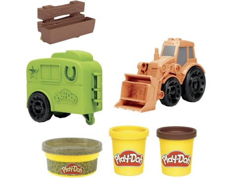 Play-Doh Wheels traktor ciężarówka zabawka dla dzieci - 4