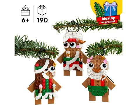 LEGO Creator Piernikowe ozdoby Zestaw Zabawek dla 6-latka - 3