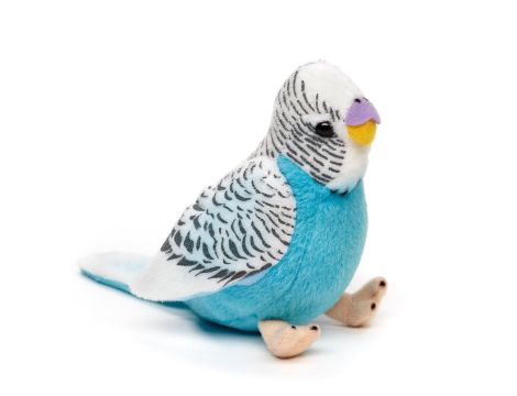 Maskotka Papuga Falista Papużka 2 kolory (Głos) - 12cm
