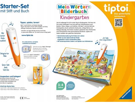Zestaw startowy tiptoi książeczka z długopisem Ravensburger 00113 - 2